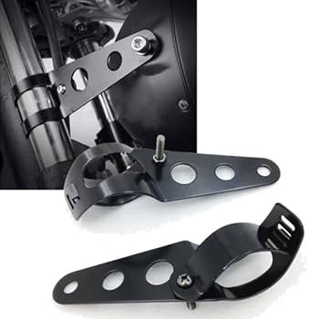 希少 マイティボーイヘッドライト枠 ヘッドライトステー 左右セット Amazon.co.jp: バイク ヘッドライト ブラケット ヘッドライトステー